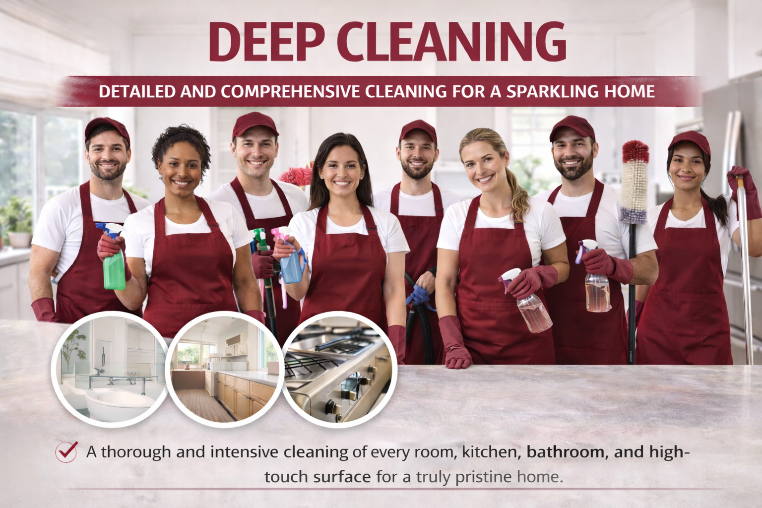 Deep cleaning service